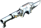 Le d�sint�grateur isomagn�tique, le premier lanceur d'obus portable de StarFleet.