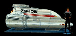 Image d'un shuttlepod de Type 18