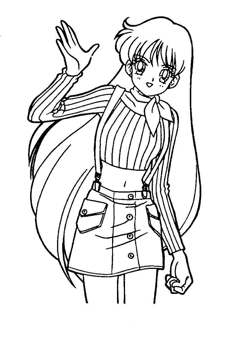 Épinglé par Garance L sur Coloring  Coloriage manga, Coloriage fille