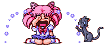 Chibi Usa crying
