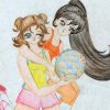 Chikako and Maiko ready to kick butt at berryad