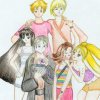 Lily and Chikako; Maiko catching Cyrus in the act of snatching Chikako's locket; and Xanthus and Kalei hanging out in the back