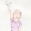 Chikako got mail! by Cynthia