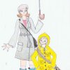 Chikako and Aiko in the spring