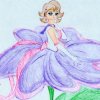 Sailor Myrkr's skirt sometimes reminds me of a flower... so i drew it as one!
