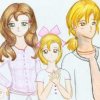Chikako, Aiko, and Kalei in the future