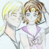 Cyrus telling Sailor Myrkr something she doesn't seem to like