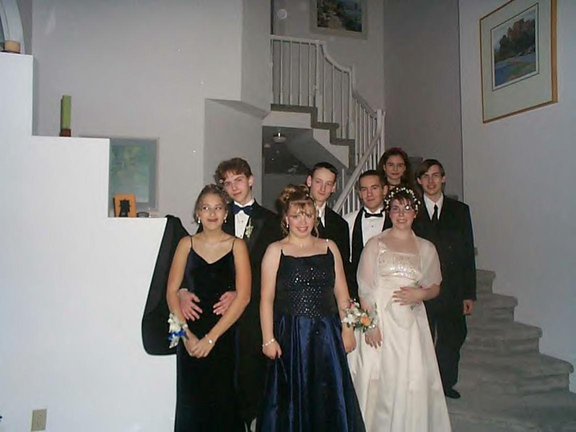 Girls: Kristine Me Emma and Amber&nbsp; Guys: Kevin Rodger John and Brian 