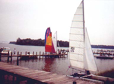 Moored at Clarkes Landing
