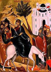 The Triumphal Entry of the Messiah on Palm Sunday
