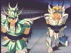 Hyoga e Shun