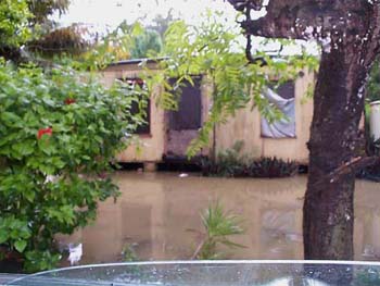 flooded