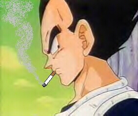Leave me alone!  It's just a cigarette! *cough hack*