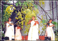 Onam in the air, thiruvathira dance