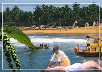 Kappad beach, ayurvedic therapy, houseboats, pepper