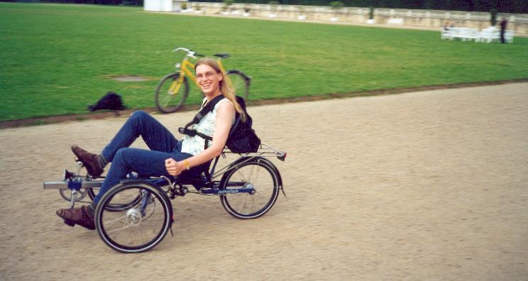 ich auf einem geliehenen Anthrotech in Kassel 2002