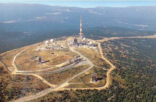 Foto vom Brocken Platou