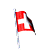 wehende schweizer Flage