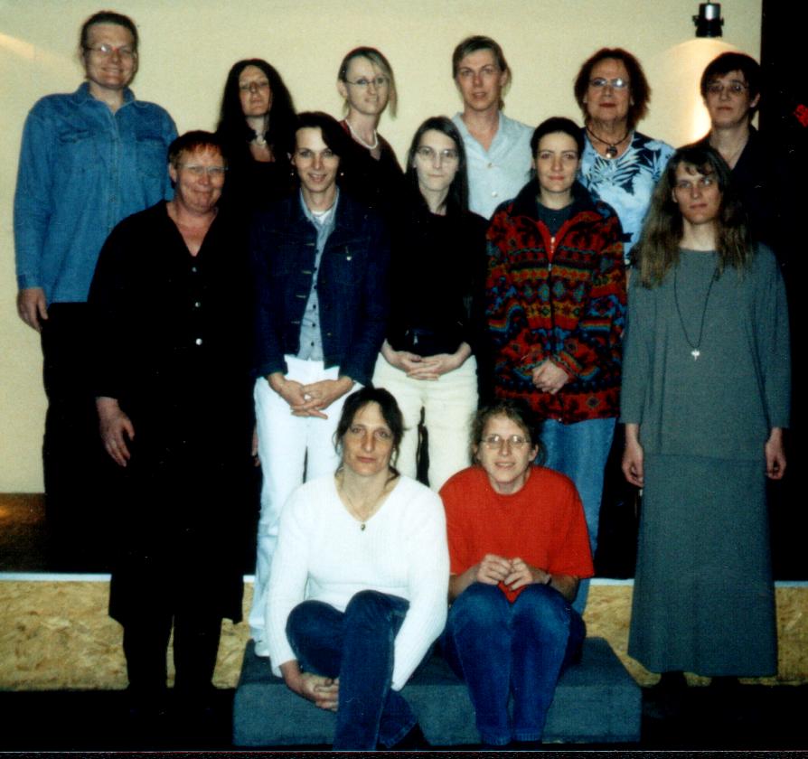 Gruppenbild der Teilnehmerinnen mit Fr. M�ller