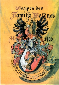 Wappen der Familie Weidner