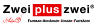 Zwei-plus-Zwei Logo
