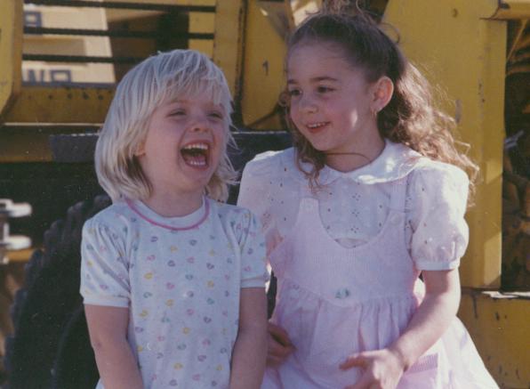 My sis and my "cousin" Casandra May...