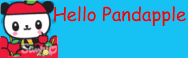 Hello Pandapple!