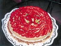 Mousse de los 3 Chocolates con Fresas