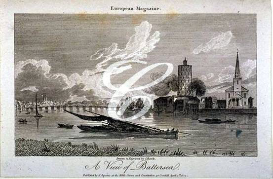 A View of Battersea c.1800