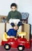 Wow!!!He got a seat on My head!!!