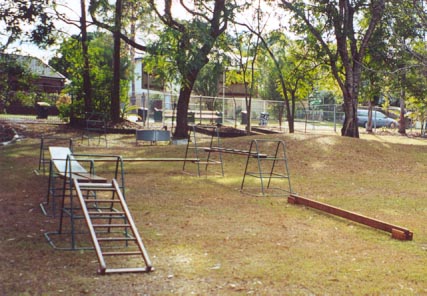 the obstacle course