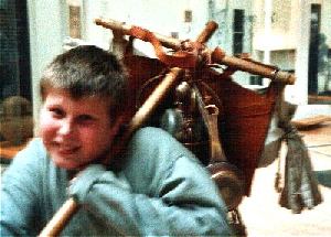 Besucher d�rfen das B�ndel schultern