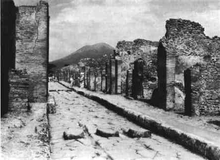 [Stra�e in Pompeji]