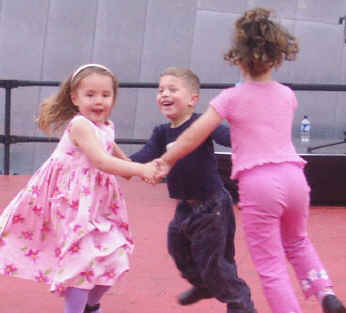 Dancing at Fed Square 03
