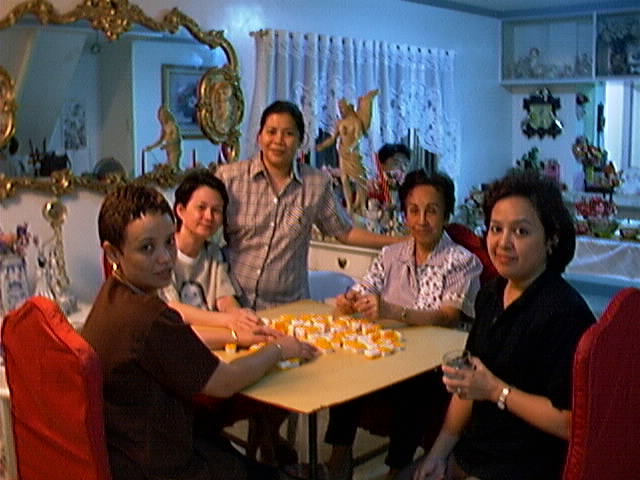 Moms playing mahjong