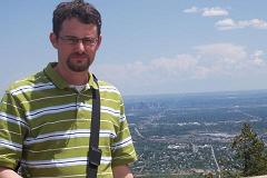 Me, with City of Denver in background