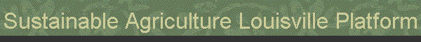 Sustainable Agriculture Louisville Platform