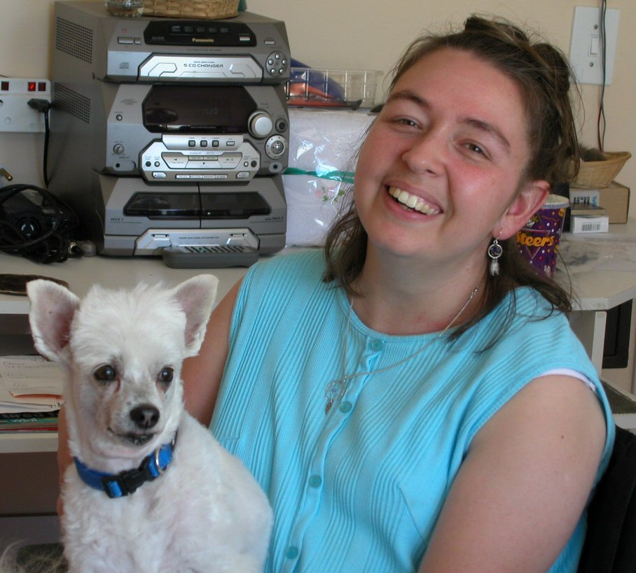 Cheryl with Pippin