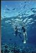 Snorkling around the reefs.