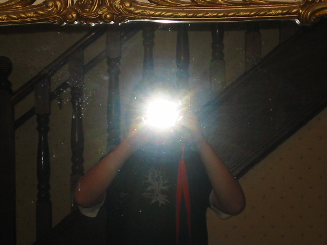 picture in the mirror