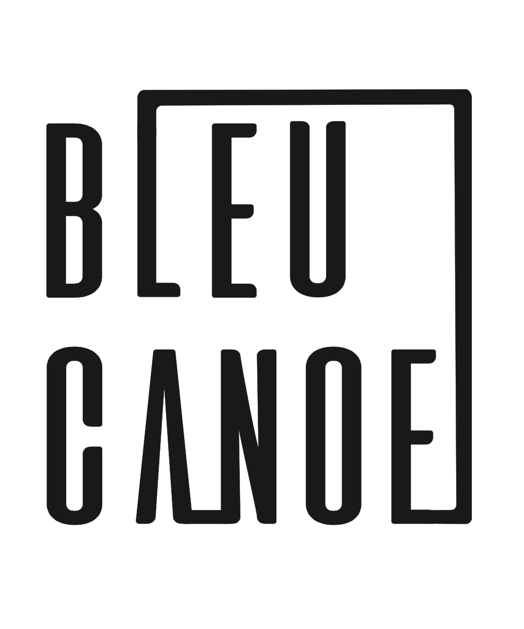 bleu canoe logo