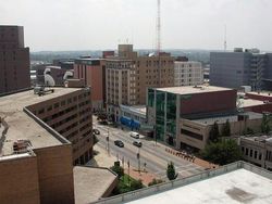 View of Downtown High Point, looking South