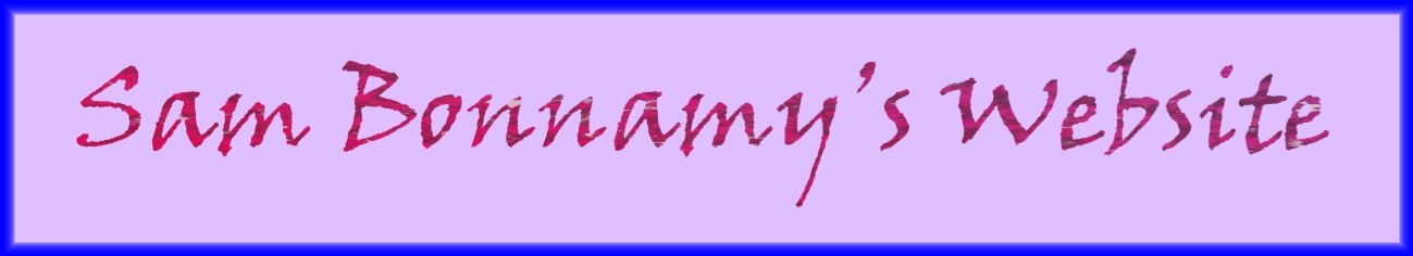 Sam Bonnamy's Website