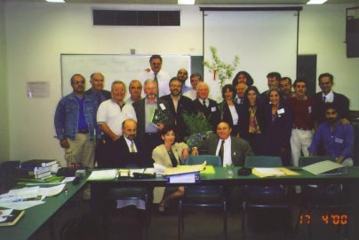 Photos of La Trobe Project meeting