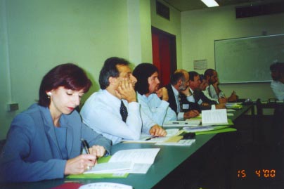 Photos of La Trobe Project meeting