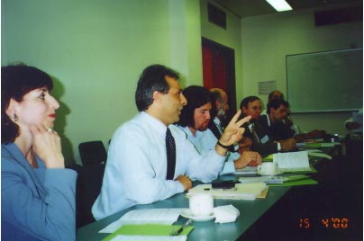 Photos of La Trobe Project meeting