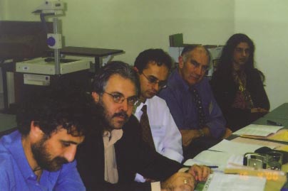 Photos of La Trobe Project meeting