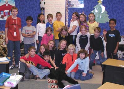 sam at school