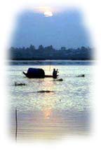 evening on the Tonle Sap