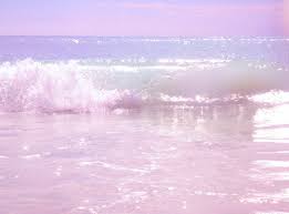 glittery sea